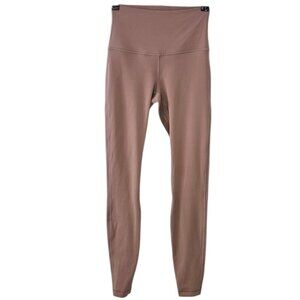 Lululemon Womens Align Pant High Rise, 28", Nulu, Dusty Pink, Athletic,  Size 4